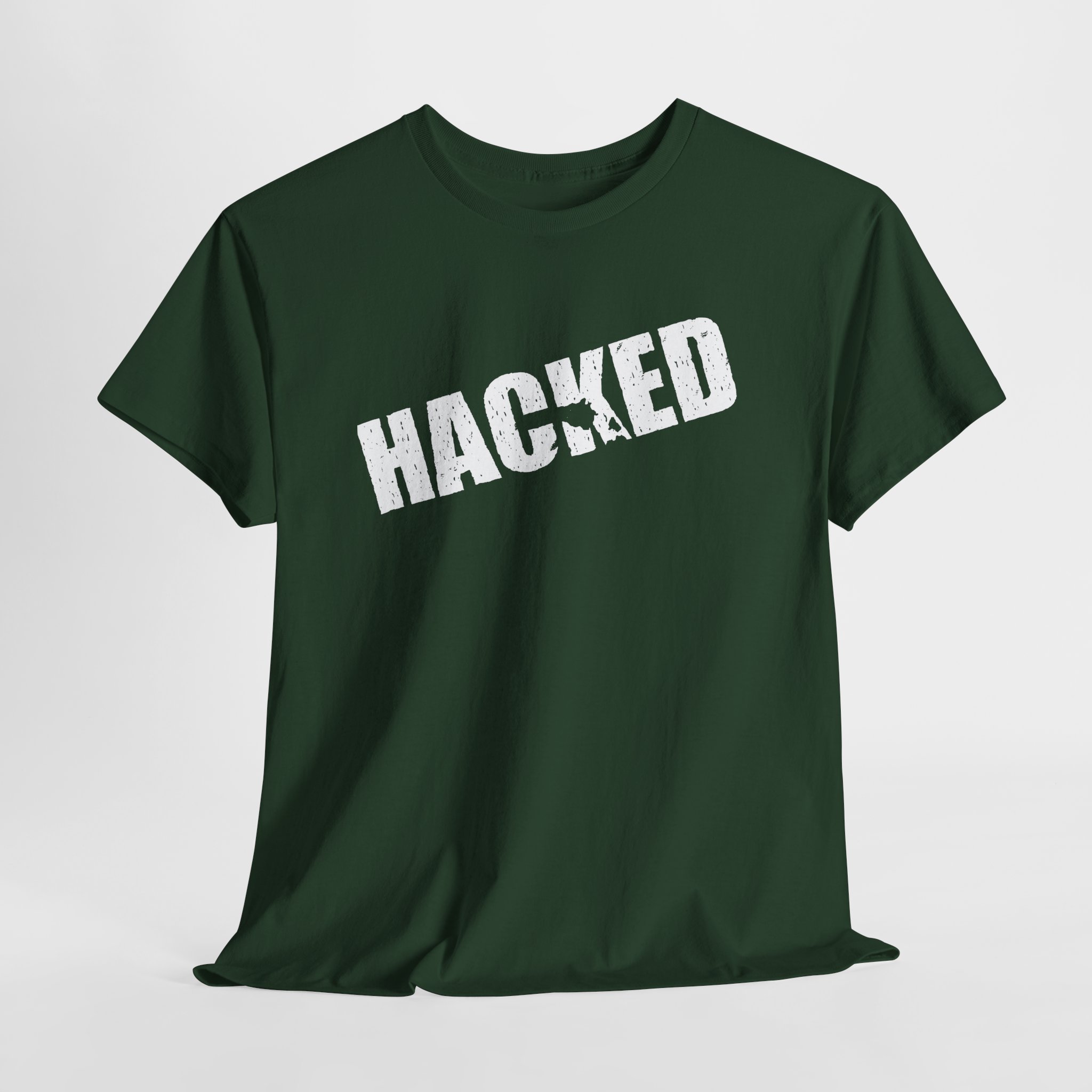 Hacked Unisex Heavy Cotton Tee, Computer, Science, Funny Gift for Tech Lovers, Unique Gamer Shirt, Programmer Humor Apparel - Image 11