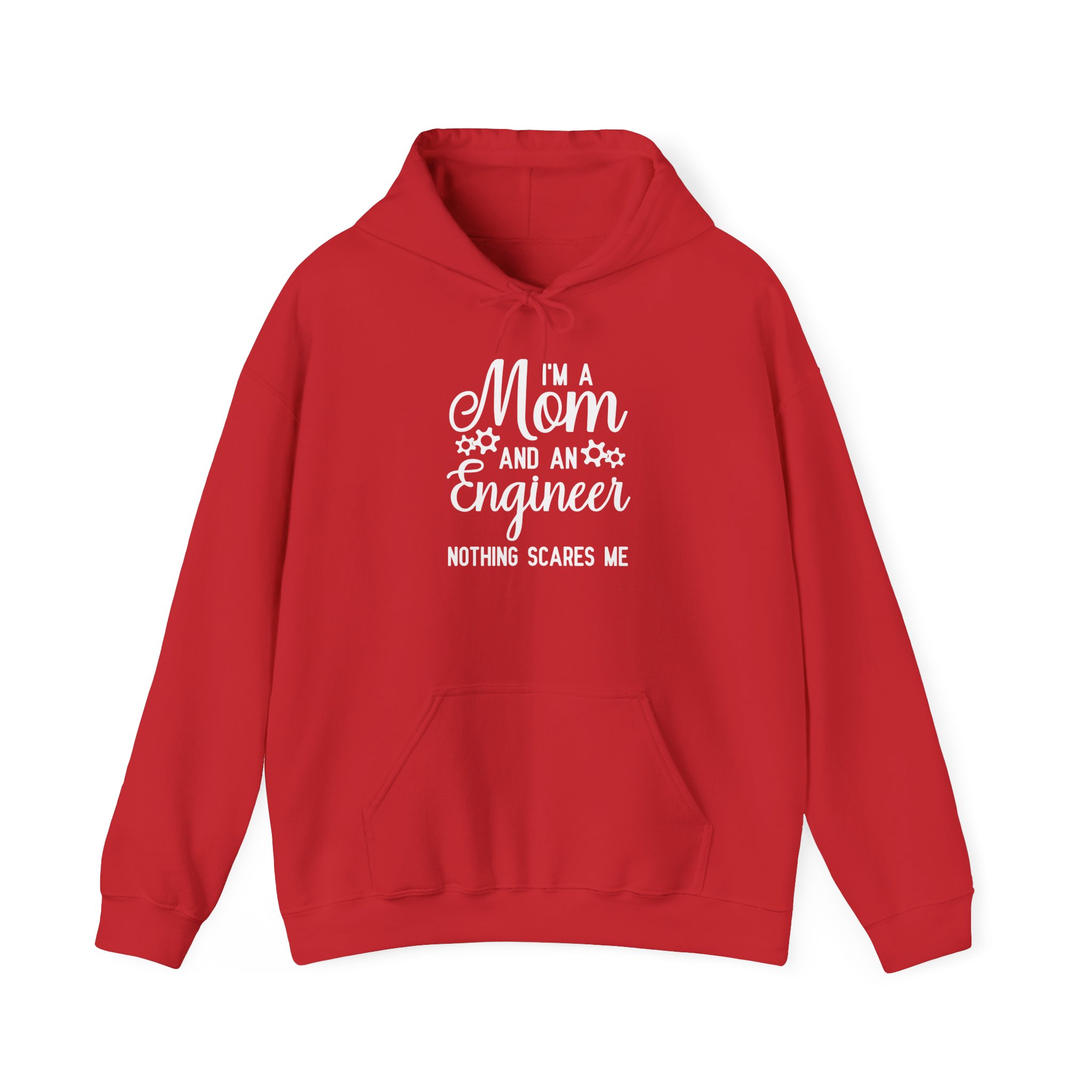 I'm a Mom and an Engineer Nothing Scares Me Hoodie, Funny Mother's Day Sweatshirt, Female Engineer Appreciation Gift - Image 12