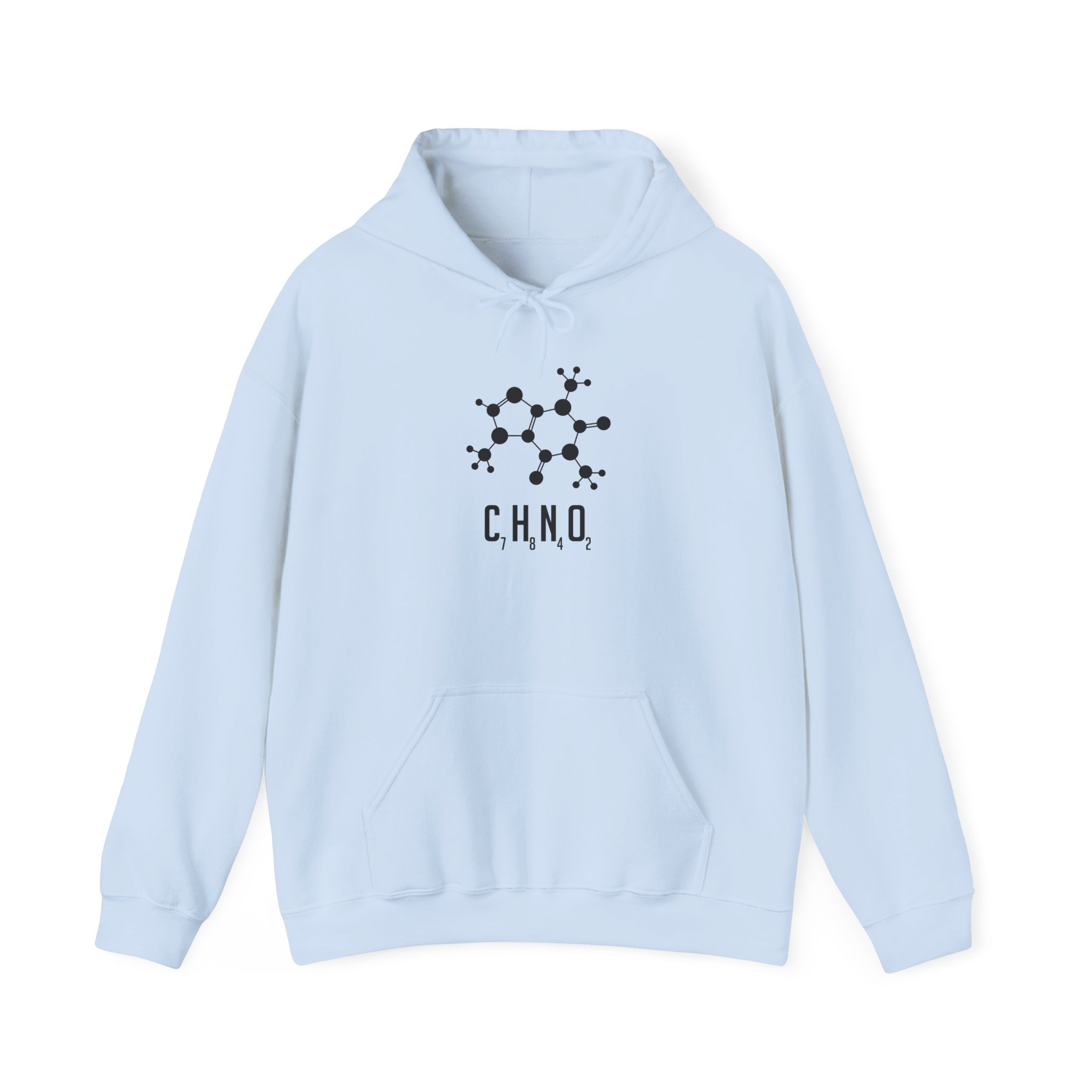 Chocolate Chemical Structure Hoodie, Science Lover Apparel, Unisex Sweatshirt, Gift for Chemists, Academic Sweatshirts, Laboratory Hoodie - Image 9