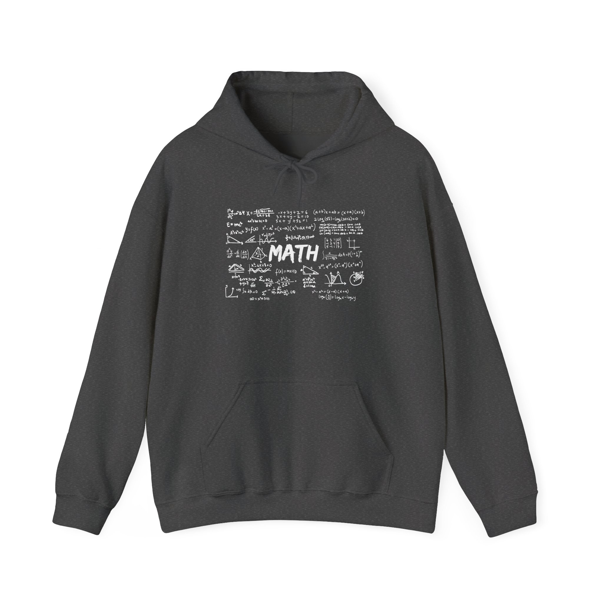 Math Hoodie with Formulas, Mathematics Equations Sweatshirt, Gift for Teacher and Student, Nerdy STEM Apparel - Image 8