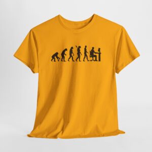 Programmer Evolution T-Shirt, Funny Coder and Developer Tee, Computer Science Gift, Unisex IT Professional Shirt