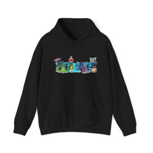 Alternative view of Science Lover Hoodie, Geeky Sweatshirt, STEM Gift, Teacher Present, Science Nerd Hooded Jumper