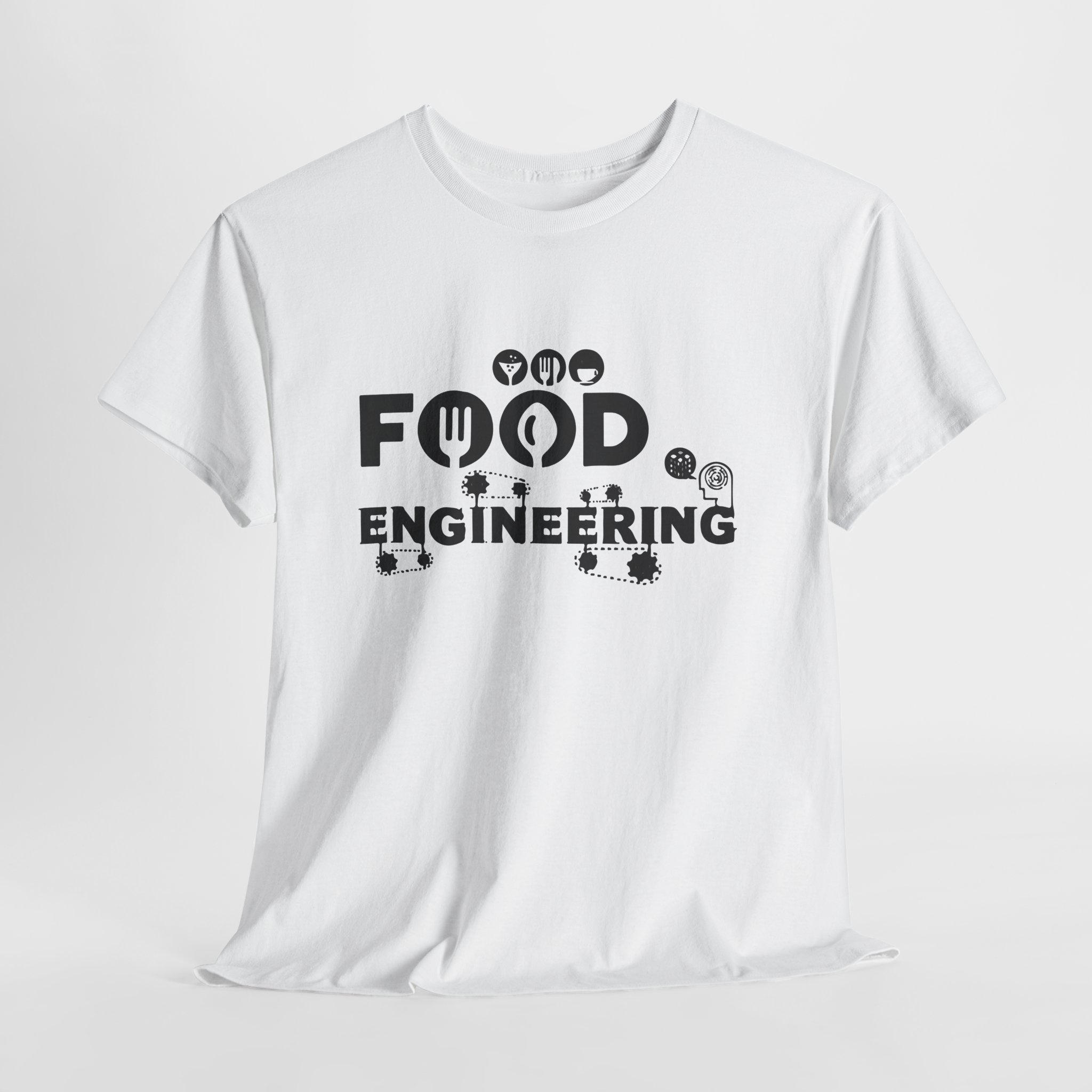Food Engineering Unisex Cotton Tee, Scientist Gift, Engineer Shirt, Food Science Clothing, STEM Apparel - Image 2