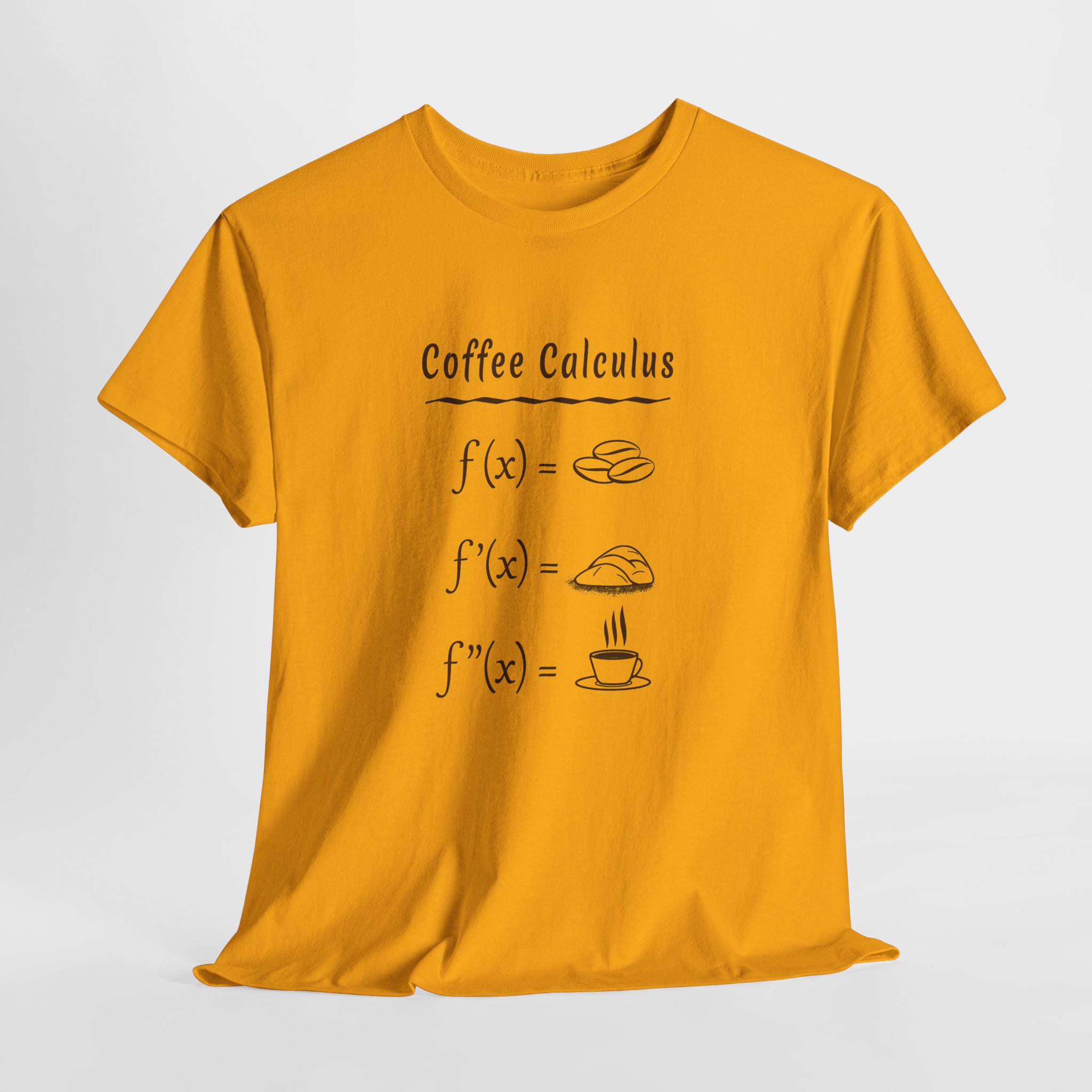 Coffee Calculus T-Shirt, Funny Math Pun Tee, Gift for Coffee Lover and Mathematician, Unisex Nerd Apparel - Image 6