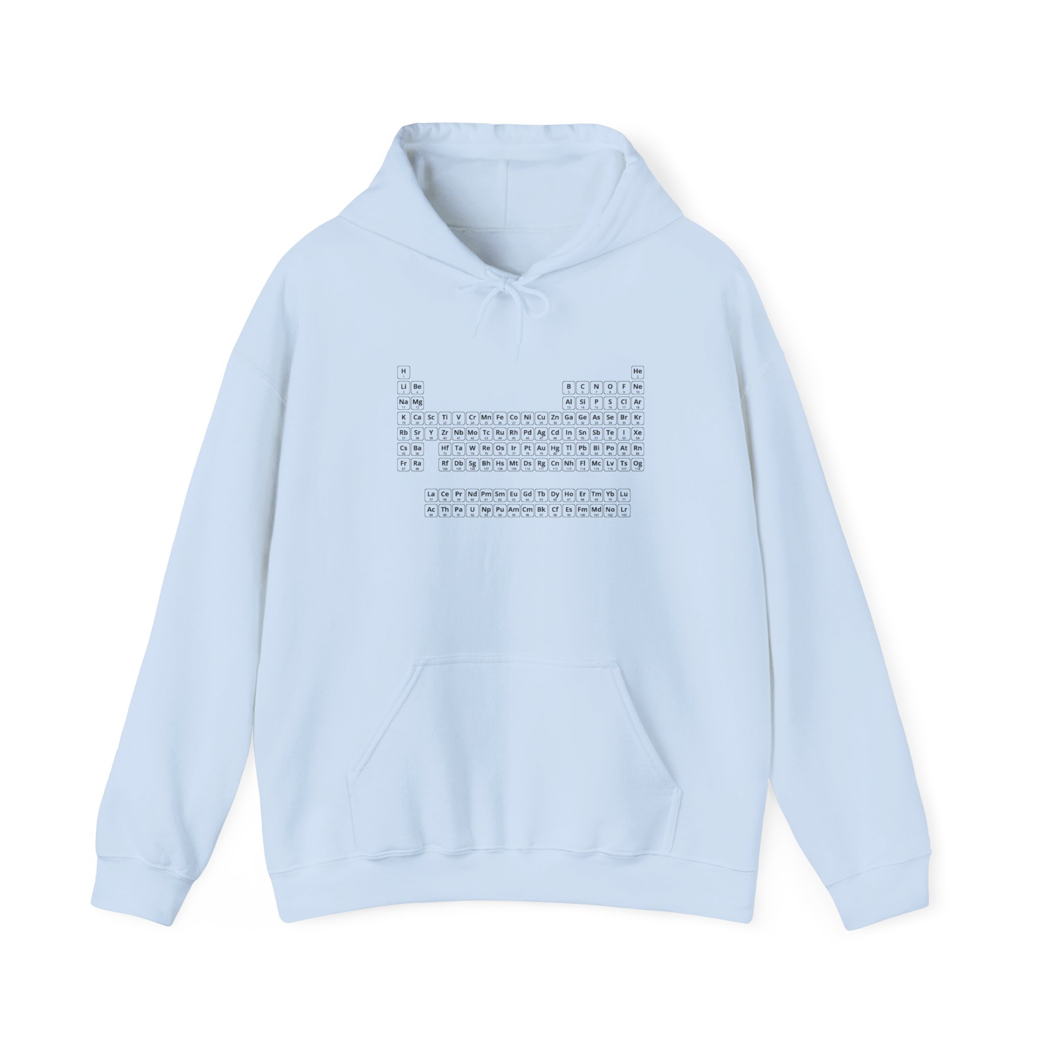 Periodic Table of Elements Hoodie, Science Sweatshirt, Chemistry Gift, Unisex Hooded Sweatshirt, Education Apparel, Science Lover's Clothing - Image 8