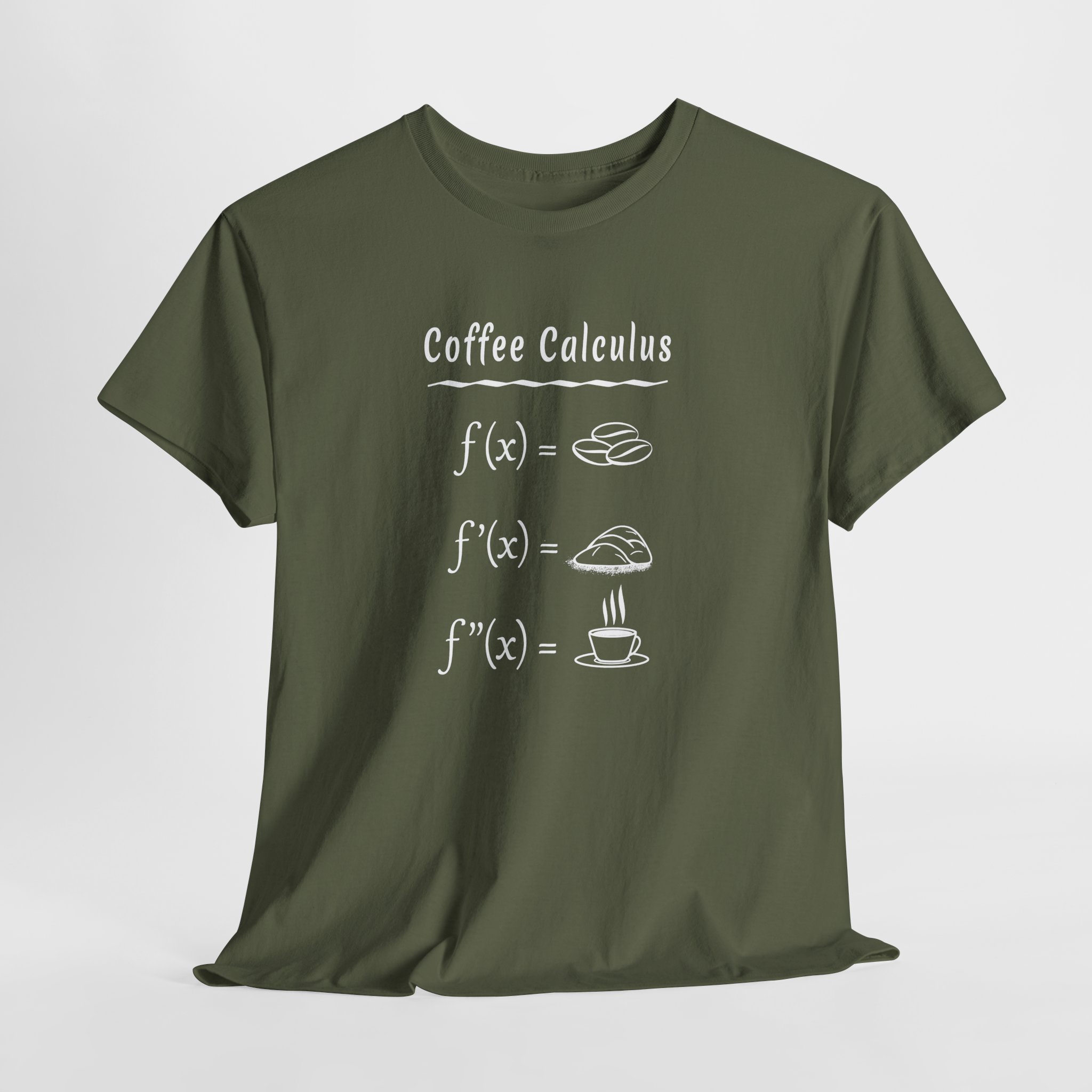 Coffee Calculus T-Shirt, Funny Math Pun Tee, Gift for Coffee Lover and Mathematician, Unisex Nerd Apparel - Image 10