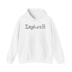Alternative view of Engineer Gift Heavy Blend™ Hoodie, STEM Sweatshirt, Science Engineering Present, Unisex Pullover, Graduation Gift