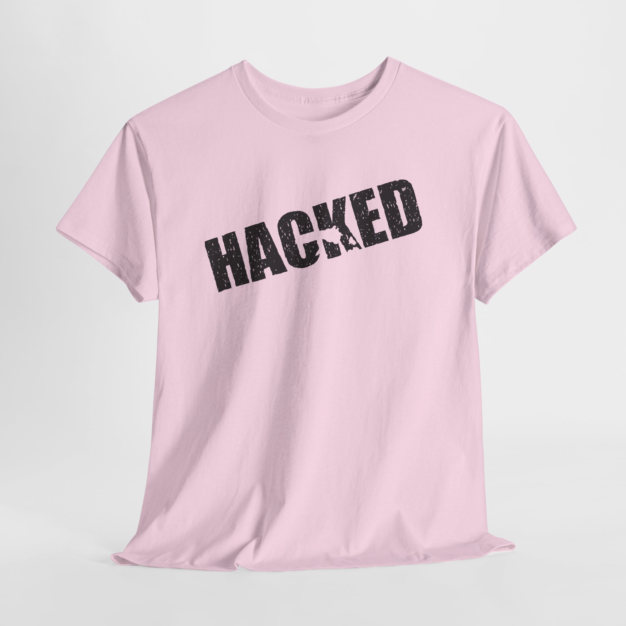 Hacked Unisex Heavy Cotton Tee, Computer, Science, Funny Gift for Tech Lovers, Unique Gamer Shirt, Programmer Humor Apparel - Image 16