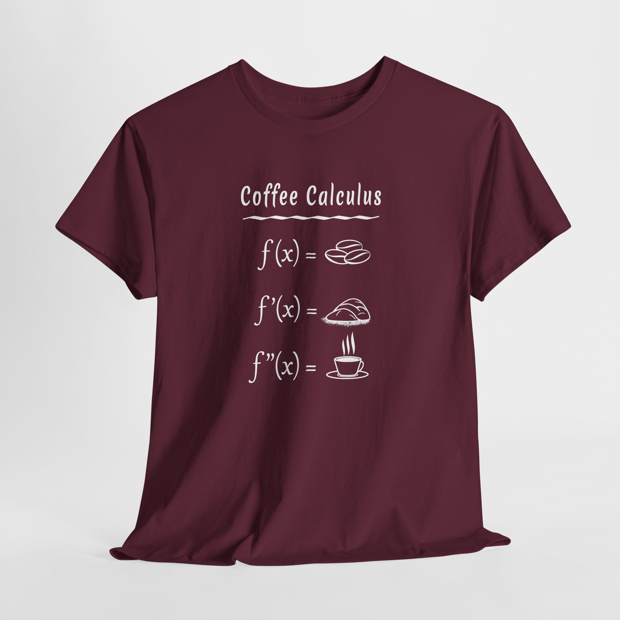 Coffee Calculus T-Shirt, Funny Math Pun Tee, Gift for Coffee Lover and Mathematician, Unisex Nerd Apparel - Image 8