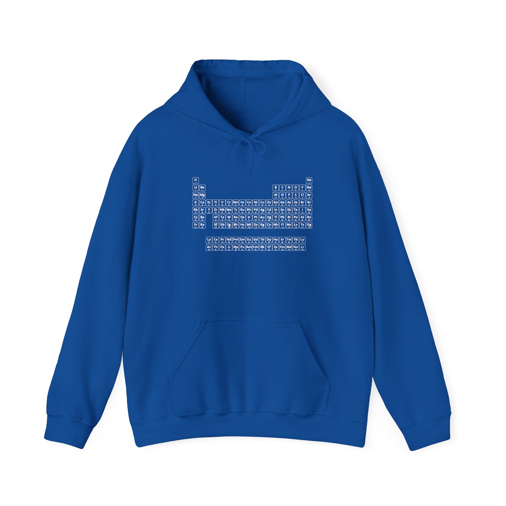 Periodic Table of Elements Hoodie, Science Sweatshirt, Chemistry Gift, Unisex Hooded Sweatshirt, Education Apparel, Science Lover's Clothing - Image 9