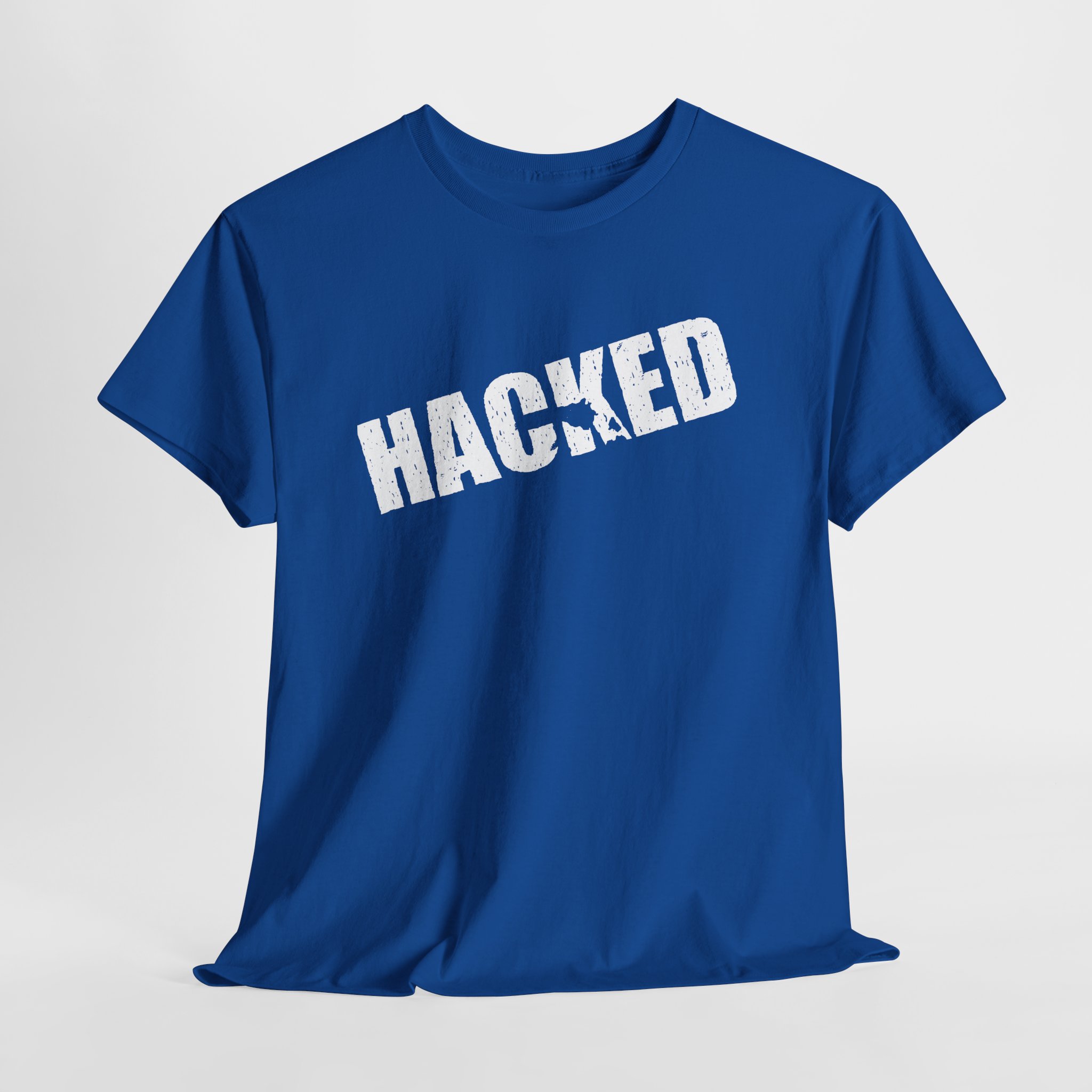 Hacked Unisex Heavy Cotton Tee, Computer, Science, Funny Gift for Tech Lovers, Unique Gamer Shirt, Programmer Humor Apparel - Image 15
