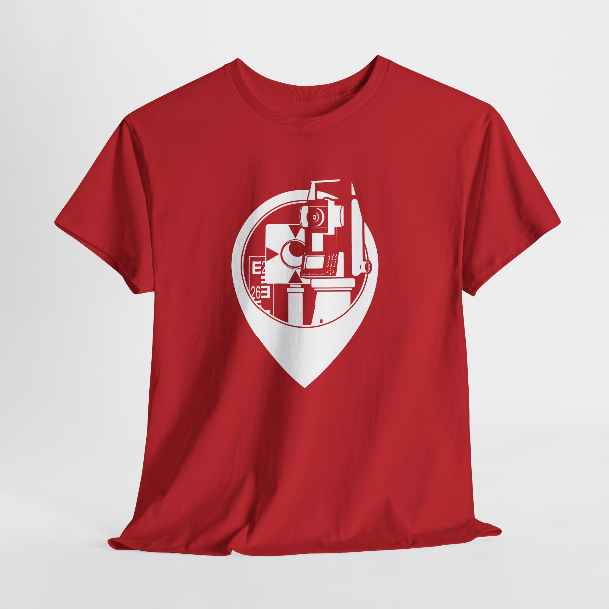 Land Surveyor T-Shirt, Mapping Engineer Gift, Geomatics Tee with Total Station Design, Civil Engineer & Cartography Apparel - Image 17