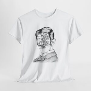 Tesla Printed T-Shirt, Graphic Tee, Unisex Heavy Cotton Tee, Science Lover Gift, Geeky Shirt, Electric Car Enthusiast Top