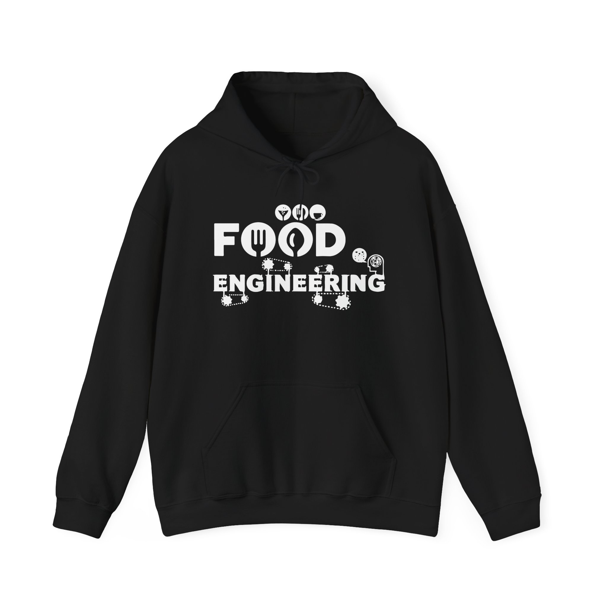 Food Engineering Unisex Hoodie - Perfect for Food Lovers, Engineers, Gift for Graduates, Unisex Sweatshirt for Everyday Wear, Cozy Style - Image 3