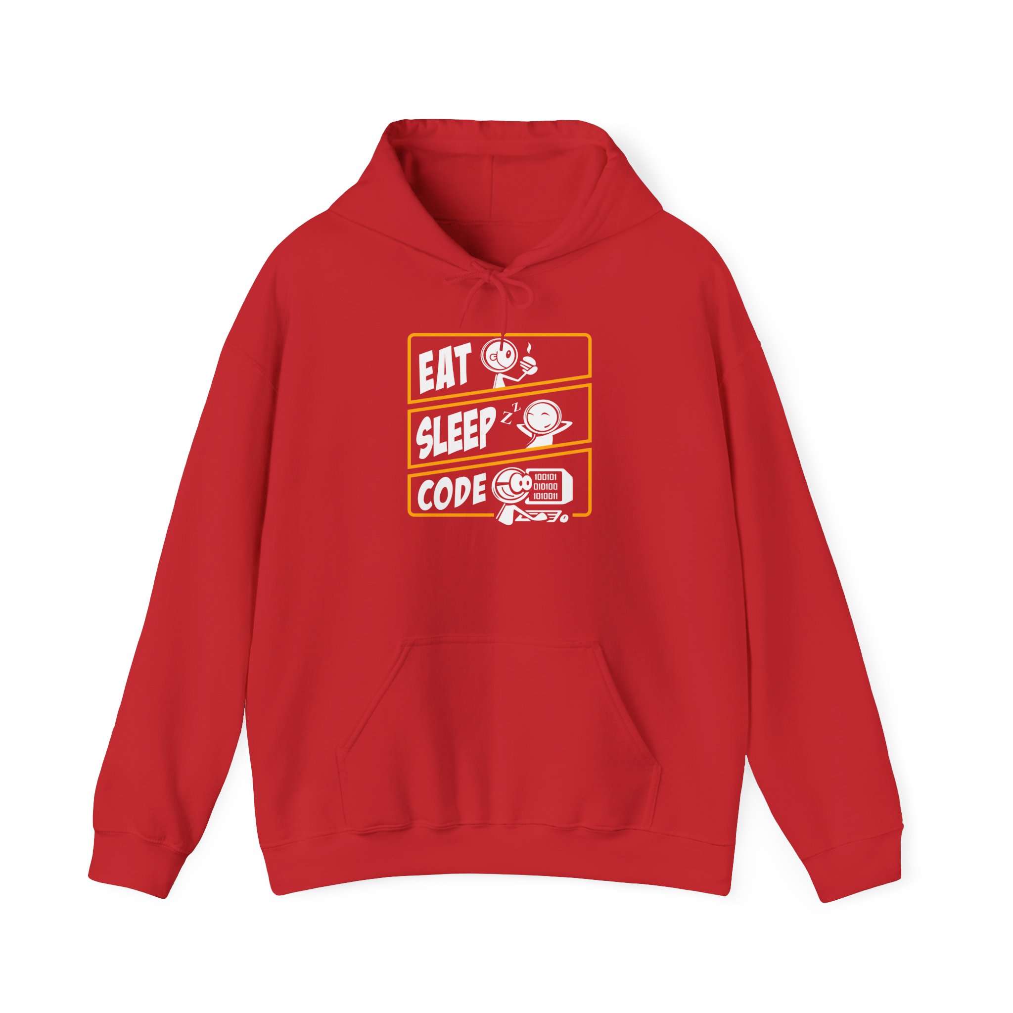 Eat Sleep Code Hoodie, Funny Programmer and Coder Sweatshirt, Computer Science Gift, Developer Life Apparel - Image 12