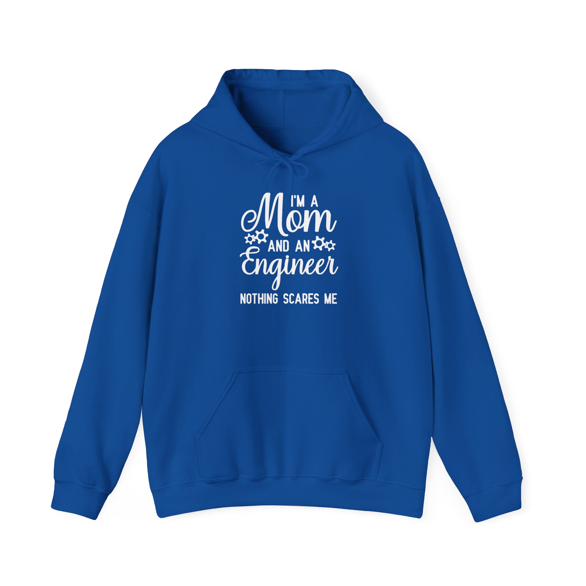 I'm a Mom and an Engineer Nothing Scares Me Hoodie, Funny Mother's Day Sweatshirt, Female Engineer Appreciation Gift - Image 9