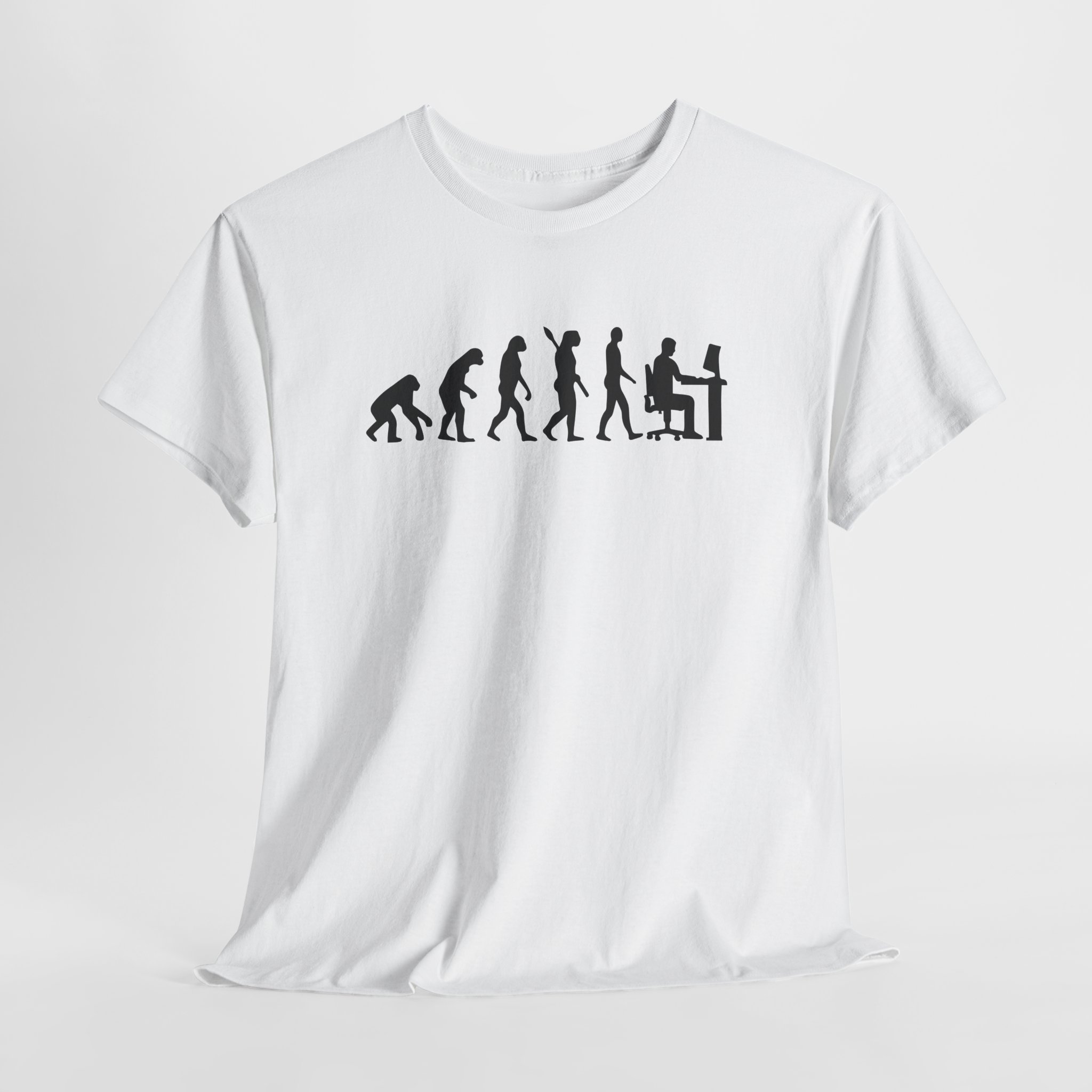 Programmer Evolution T-Shirt, Funny Coder and Developer Tee, Computer Science Gift, Unisex IT Professional Shirt - Image 2