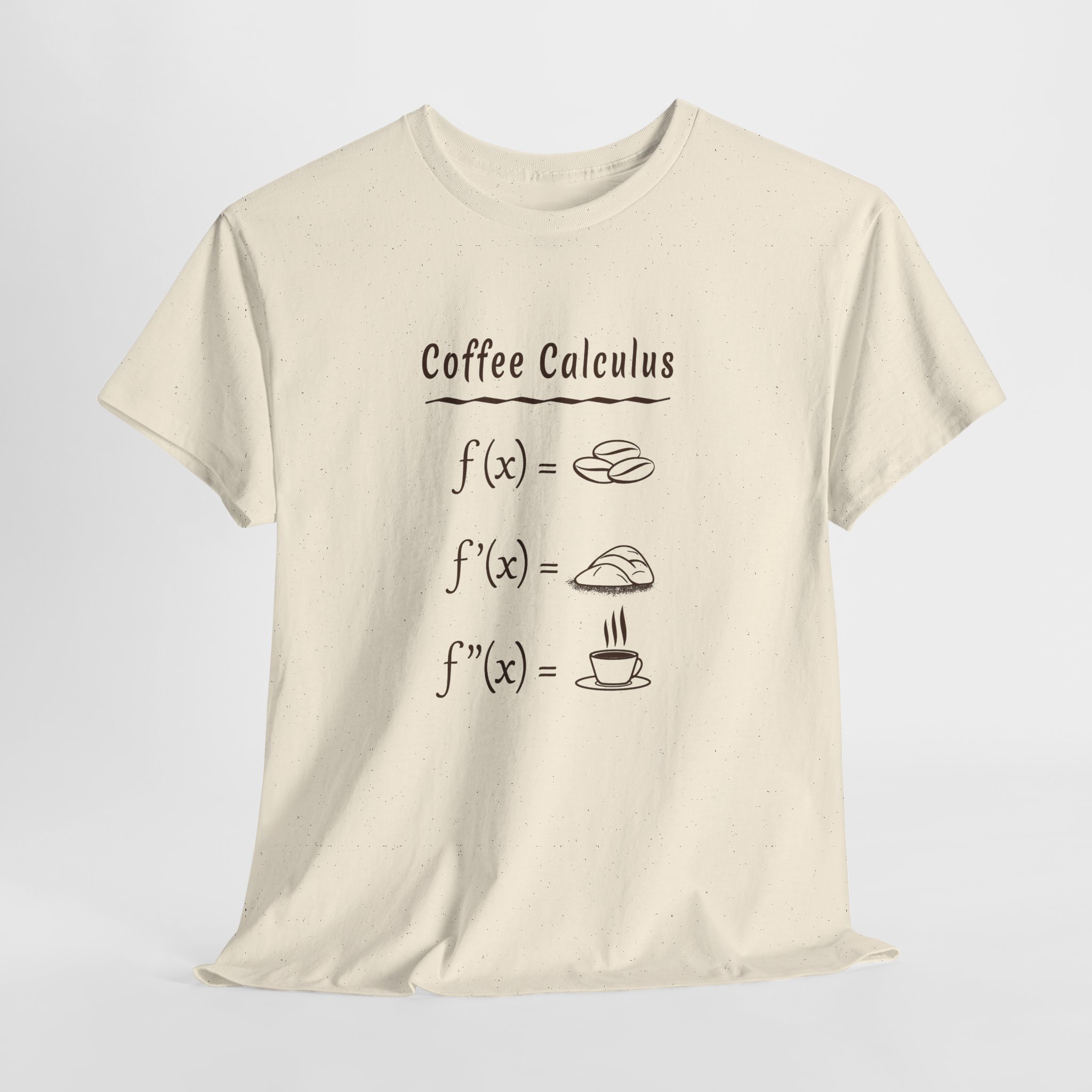 Coffee Calculus T-Shirt, Funny Math Pun Tee, Gift for Coffee Lover and Mathematician, Unisex Nerd Apparel - Image 9