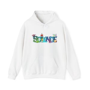 Science Lover Hoodie, Geeky Sweatshirt, STEM Gift, Teacher Present, Science Nerd Hooded Jumper