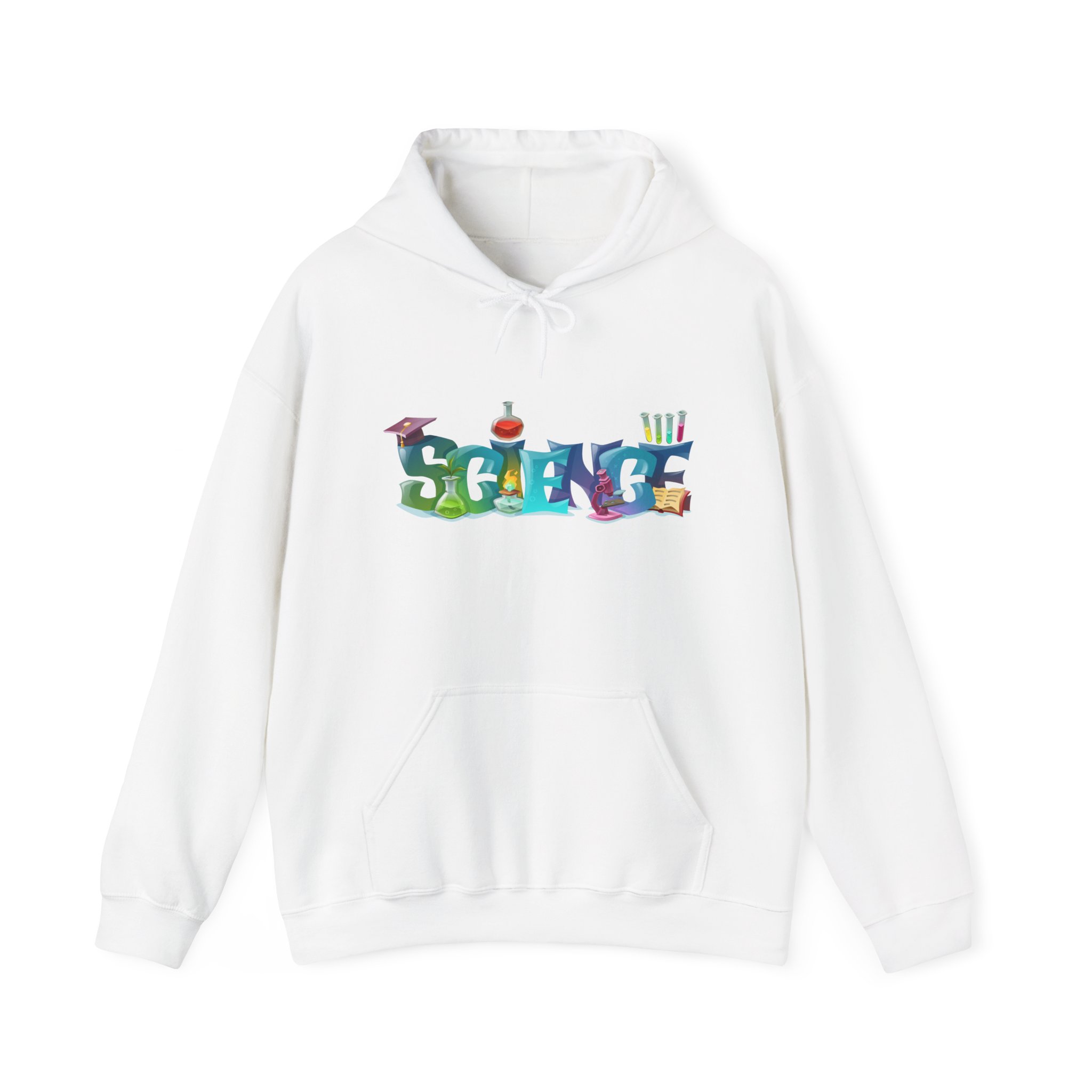 Science Lover Hoodie, Geeky Sweatshirt, STEM Gift, Teacher Present, Science Nerd Hooded Jumper