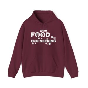 Food Engineering Unisex Hoodie - Perfect for Food Lovers, Engineers, Gift for Graduates, Unisex Sweatshirt for Everyday Wear, Cozy Style