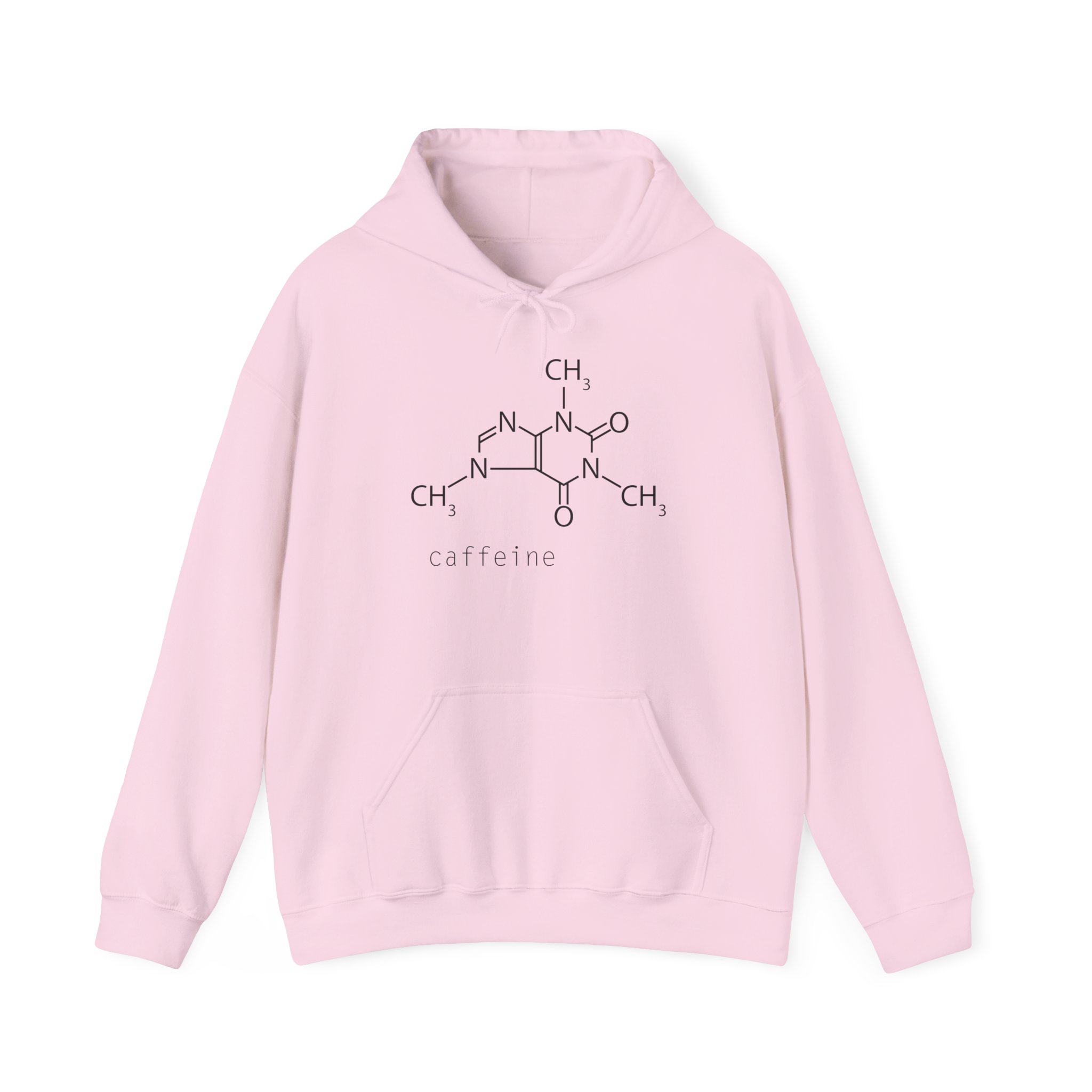 Caffeine Molecule Hoodie, Science Lover Sweatshirt, Chemistry Gift, Unisex Hooded Sweatshirt, Cute Science Apparel - Image 11
