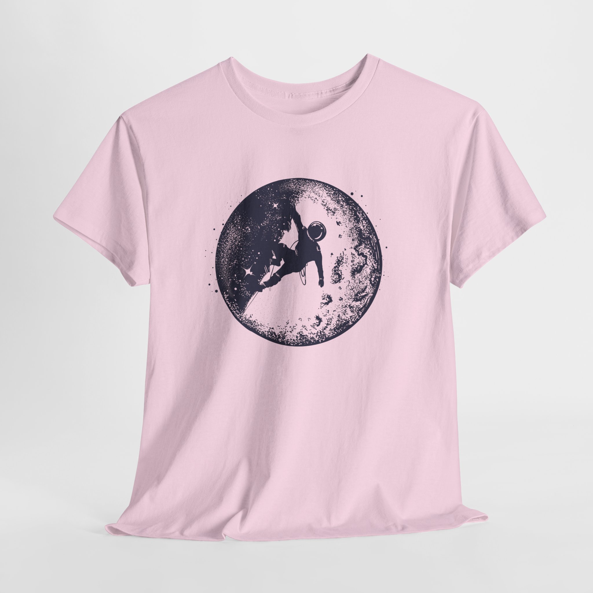 Astronaut Moon Climbing T-Shirt, Space Explorer Tee, Lunar Adventure Art, Unisex Science and Fantasy Apparel - Image 16