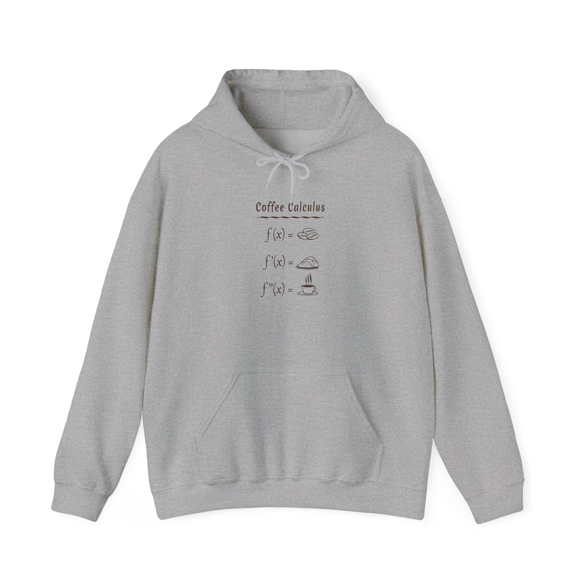 Coffee Calculus Hoodie, Funny Math Pun Sweatshirt, Gift for Coffee Lover and Mathematician, Nerdy STEM Apparel - Image 5