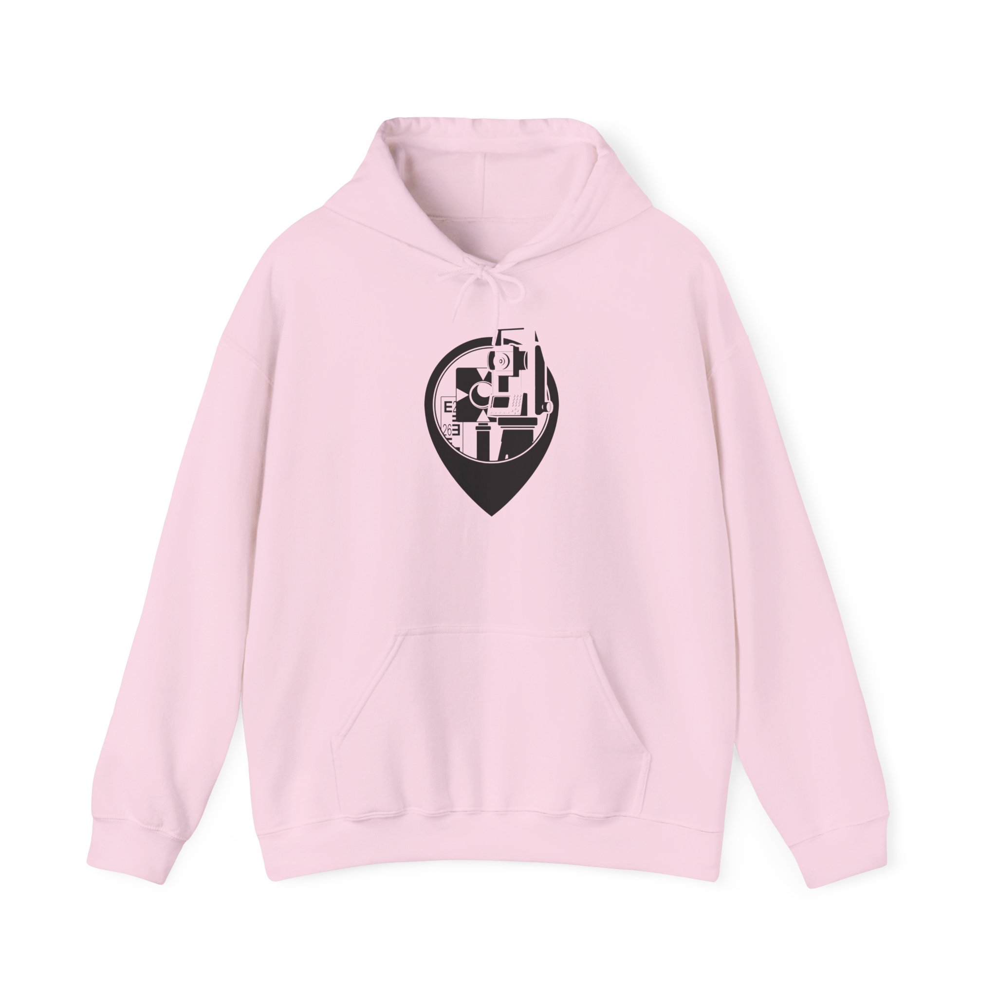 Land Surveyor Hoodie, Mapping Engineer Gift, Geomatics Hooded Sweatshirt with Total Station Design, Civil Engineer Apparel - Image 11