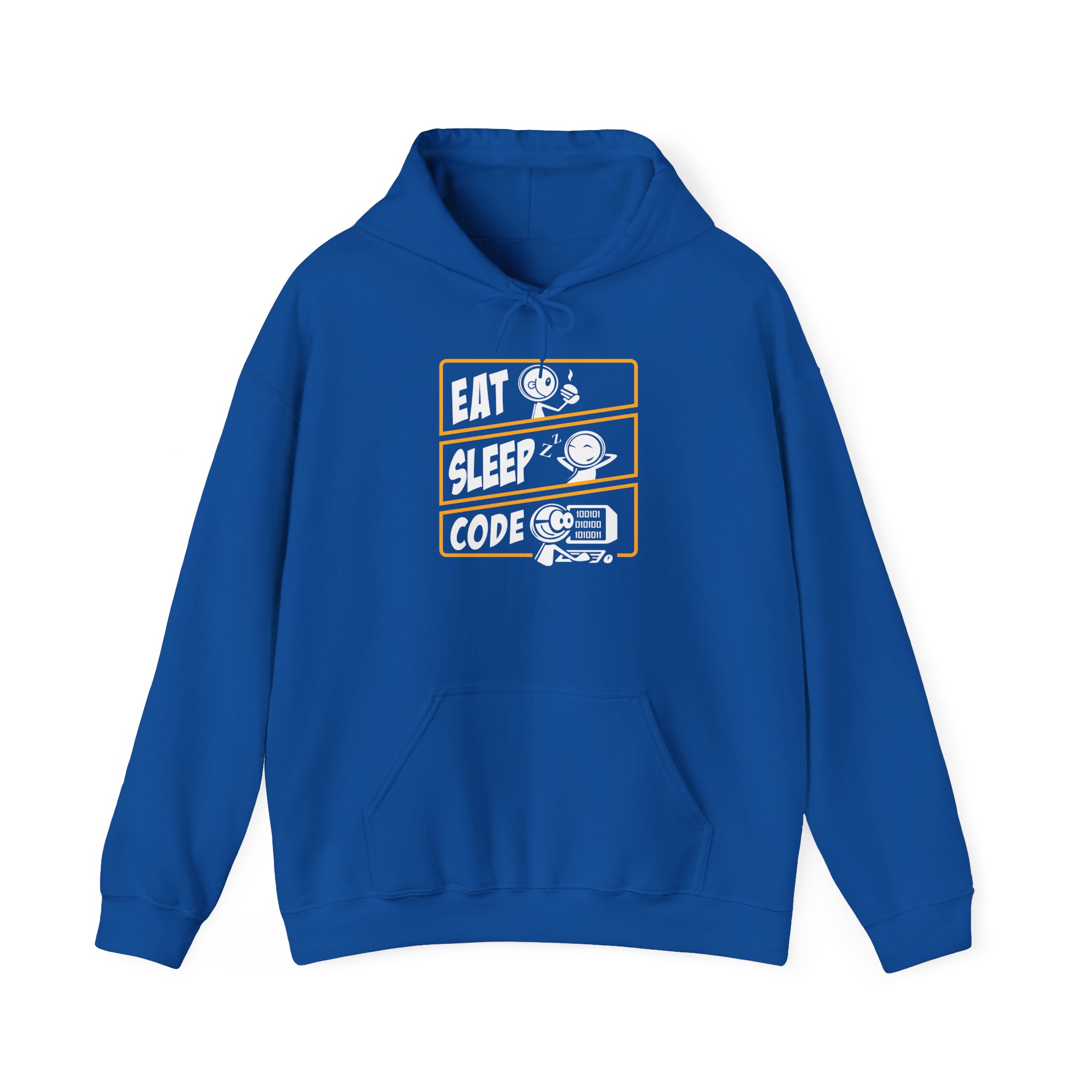 Eat Sleep Code Hoodie, Funny Programmer and Coder Sweatshirt, Computer Science Gift, Developer Life Apparel - Image 10