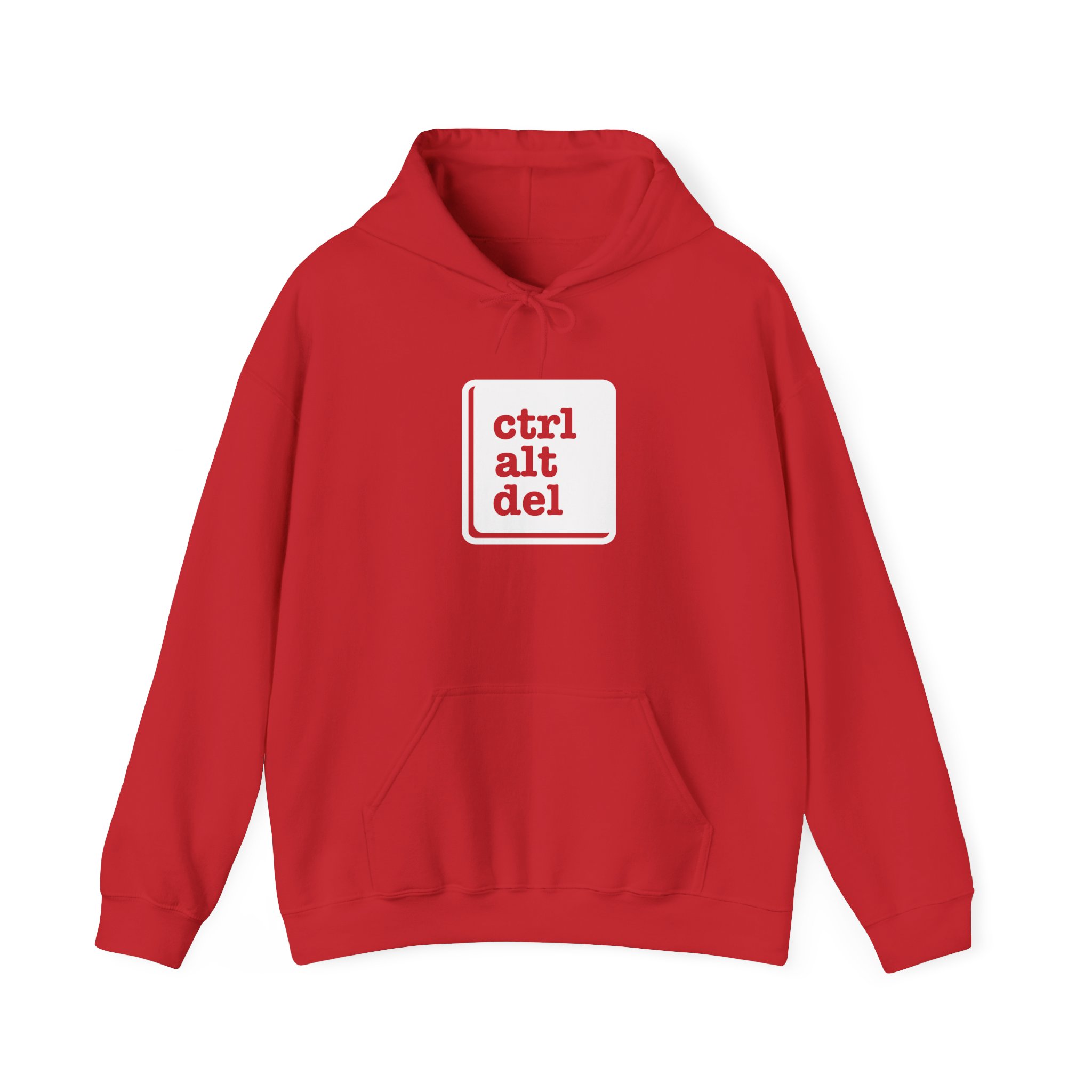 Ctrl Alt Del Hooded Sweatshirt, Cozy Unisex Sweatshirt, Techie Gift, Casual Hoodie, Computer Lover Apparel, Unique Graphic Hoodie - Image 12
