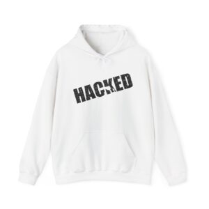 Alternative view of Hacked Hoodie - Unisex Heavy Blend Sweatshirt, Trendy Streetwear, Cozy Casual Wear, Gift for Tech Lovers, Perfect for Everyday Life