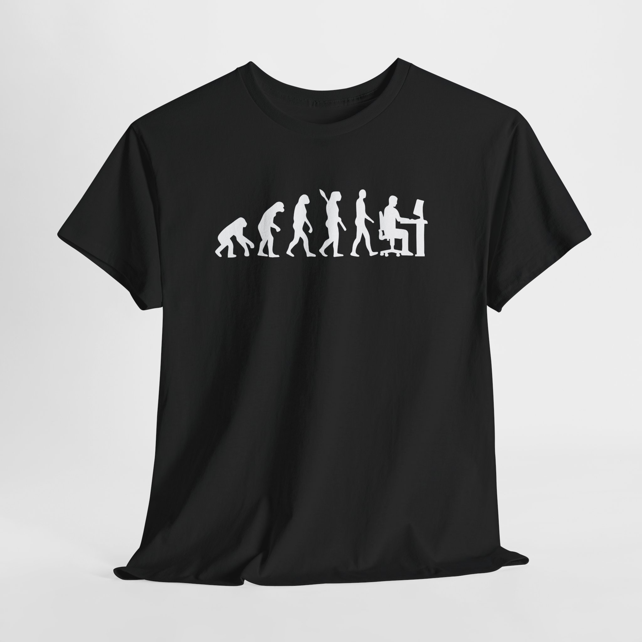 Programmer Evolution T-Shirt, Funny Coder and Developer Tee, Computer Science Gift, Unisex IT Professional Shirt - Image 3