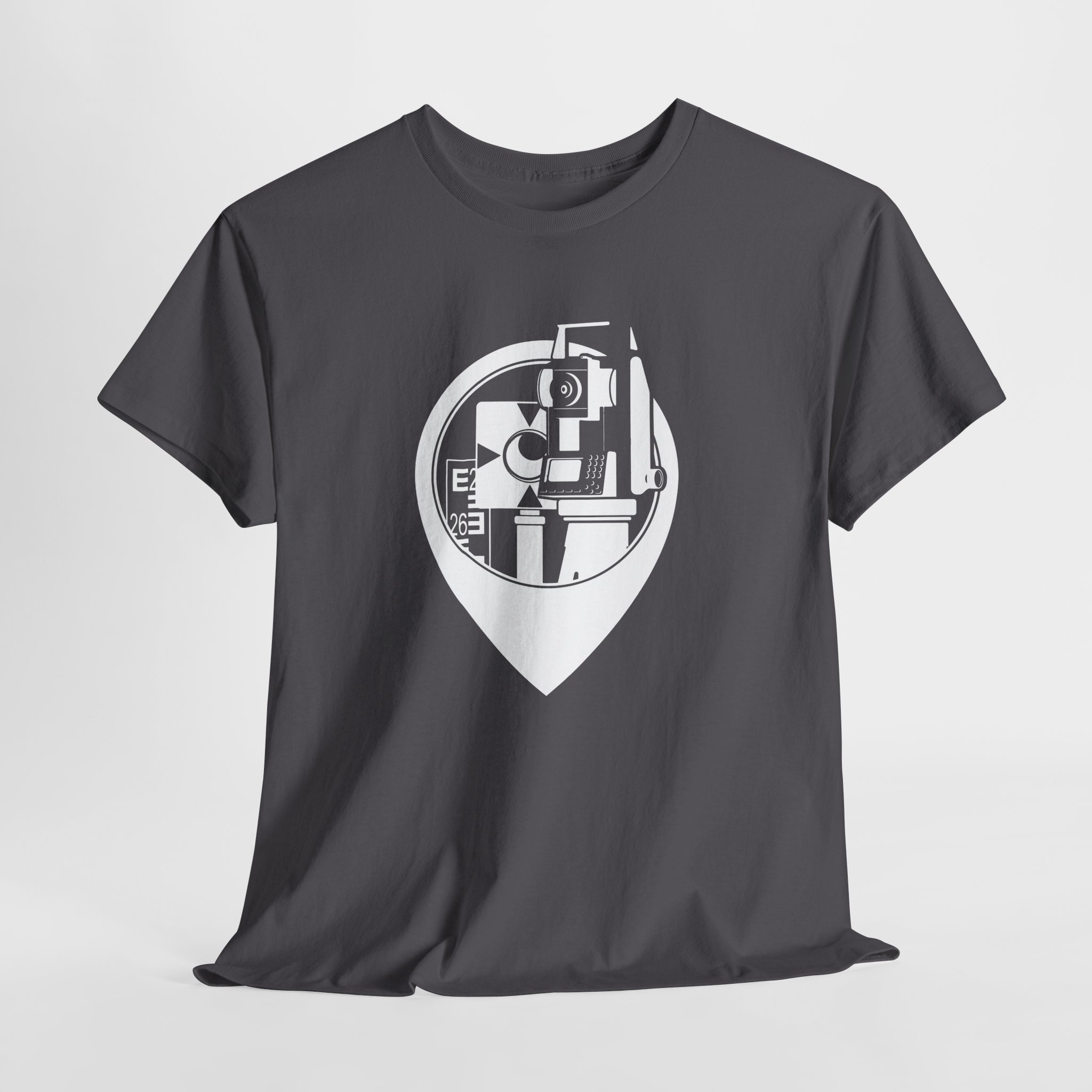 Land Surveyor T-Shirt, Mapping Engineer Gift, Geomatics Tee with Total Station Design, Civil Engineer & Cartography Apparel - Image 14