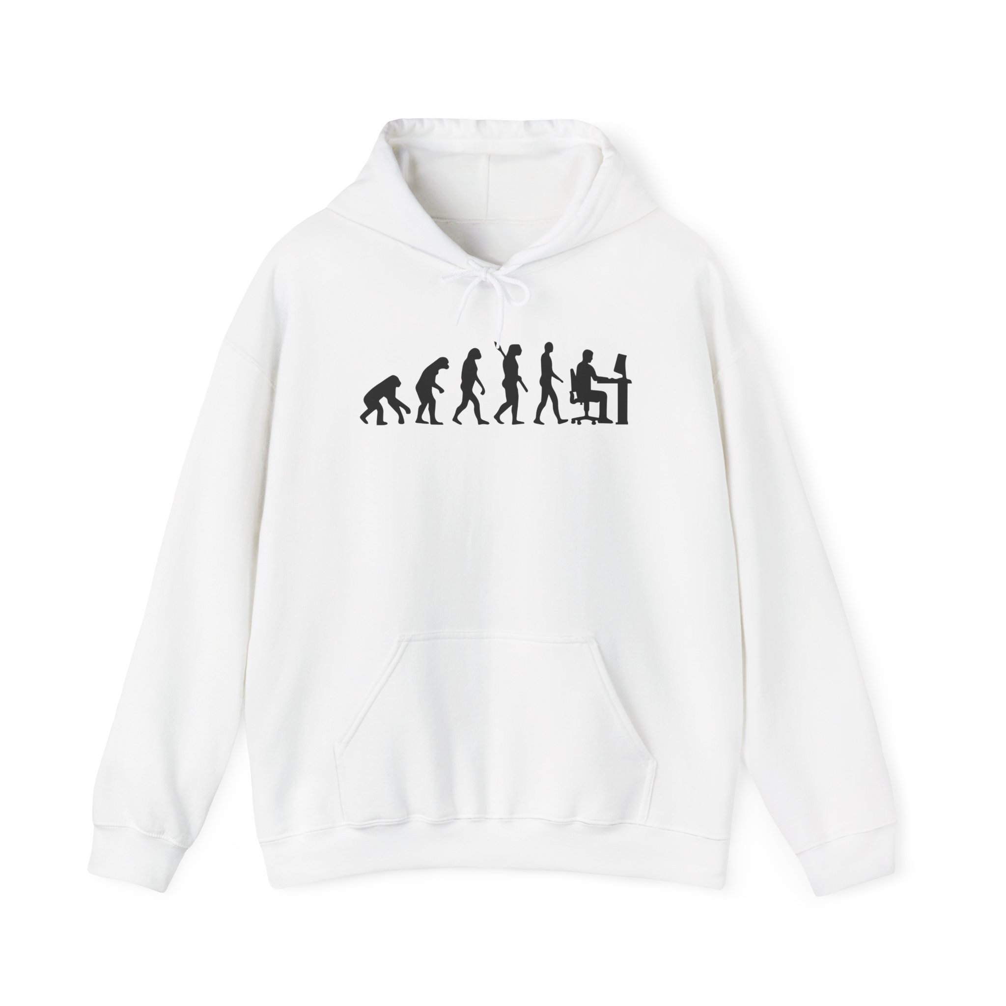 Programmer Evolution Hoodie, Funny Coder and Developer Sweatshirt, Computer Science Gift for Men and Women - Image 2